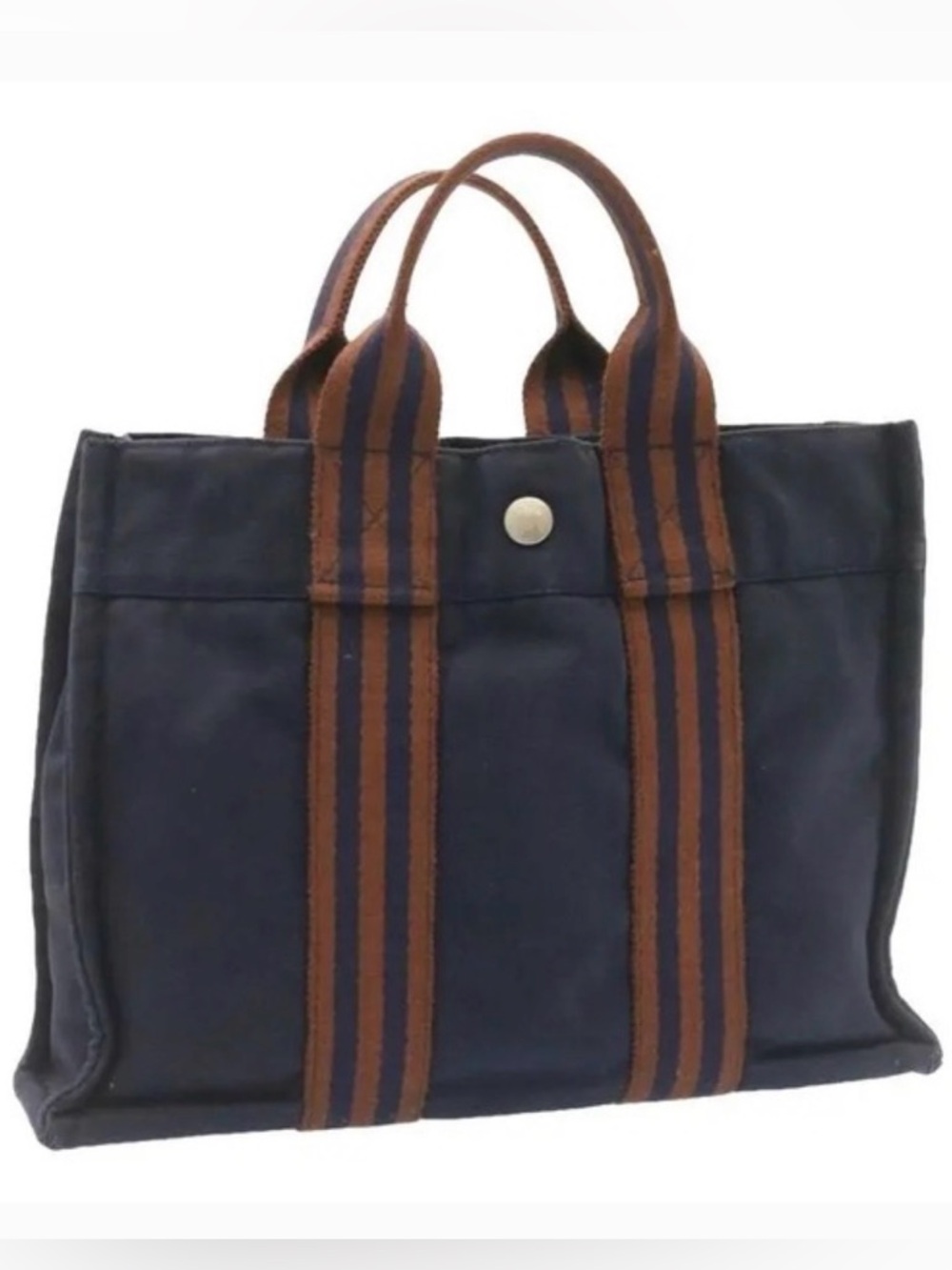 Hermes Canvas Fourre Tout PM EUC - Picture 4 of 16